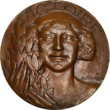 France, Medal, La Victoire, WAR, Morlon, AU(55-58), Bronze
