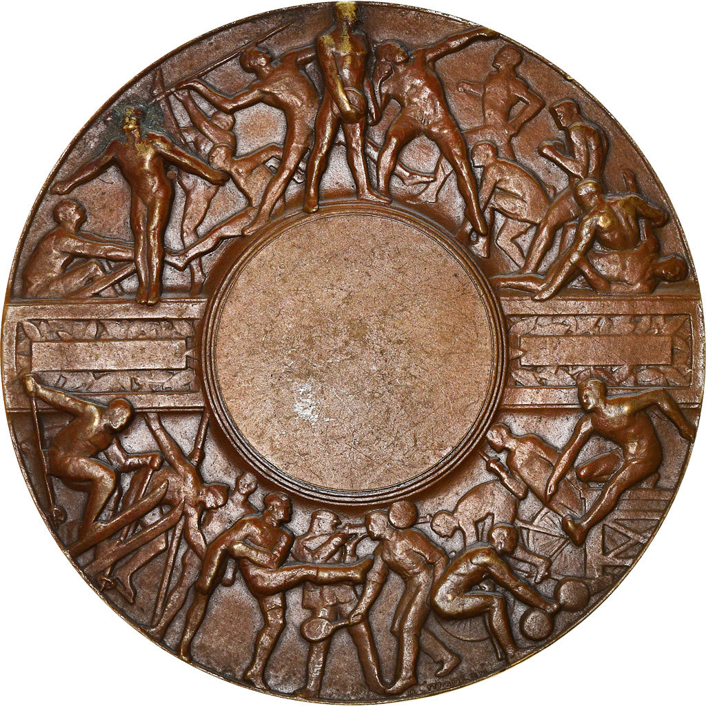 France, Medal, La Victoire, WAR, Morlon, AU(55-58), Bronze