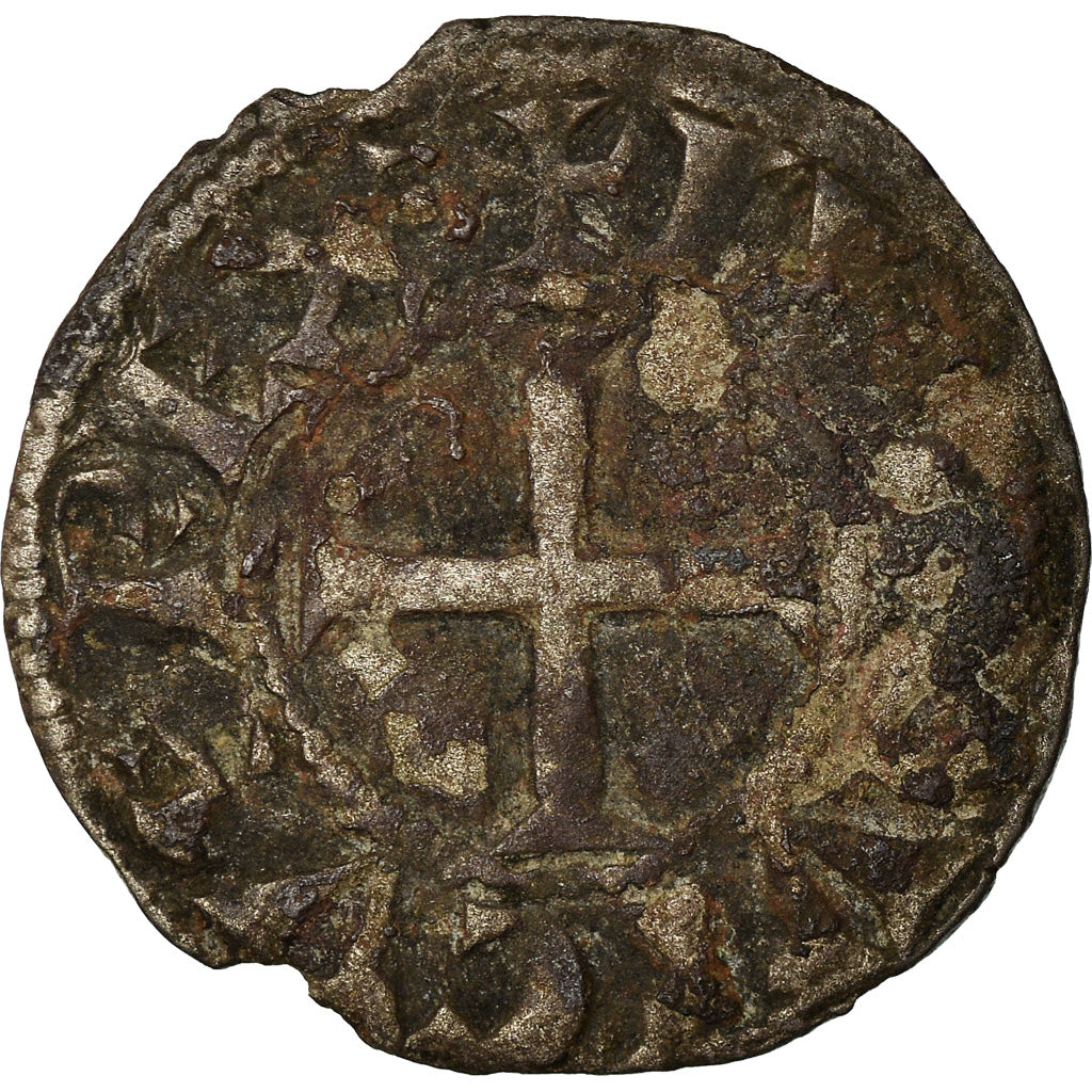 Coin, France, Louis VIII-IX, Denier Tournois, F(12-15), Billon, Duplessy:193