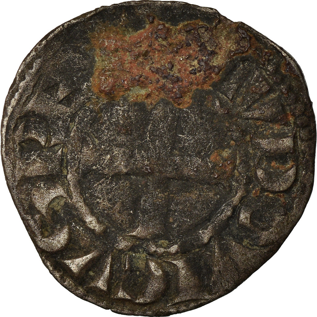 Coin, France, Louis VIII-IX, Denier Tournois, VF(20-25), Billon, Duplessy:193