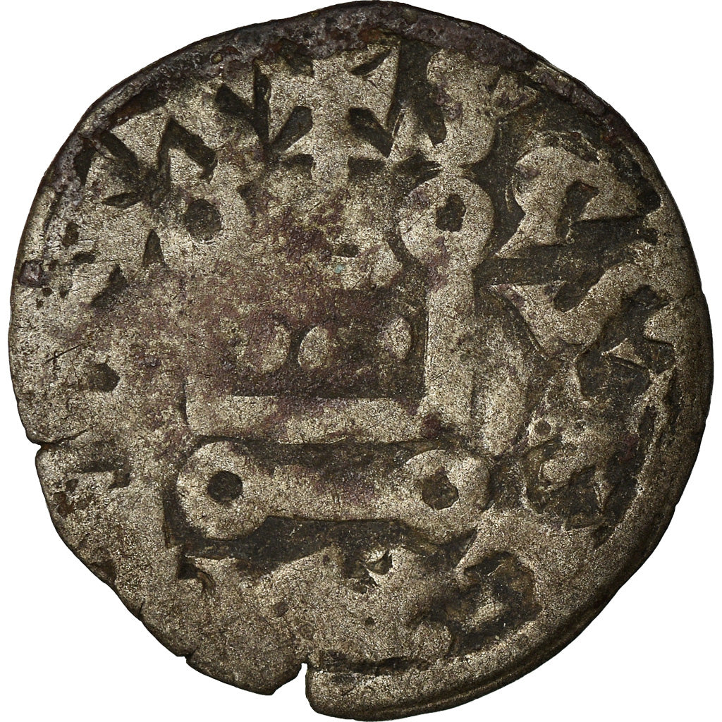 Munten, Frankrijk, Touraine, Denarius, Saint-Martin de Tours, ZG+, Zilver
