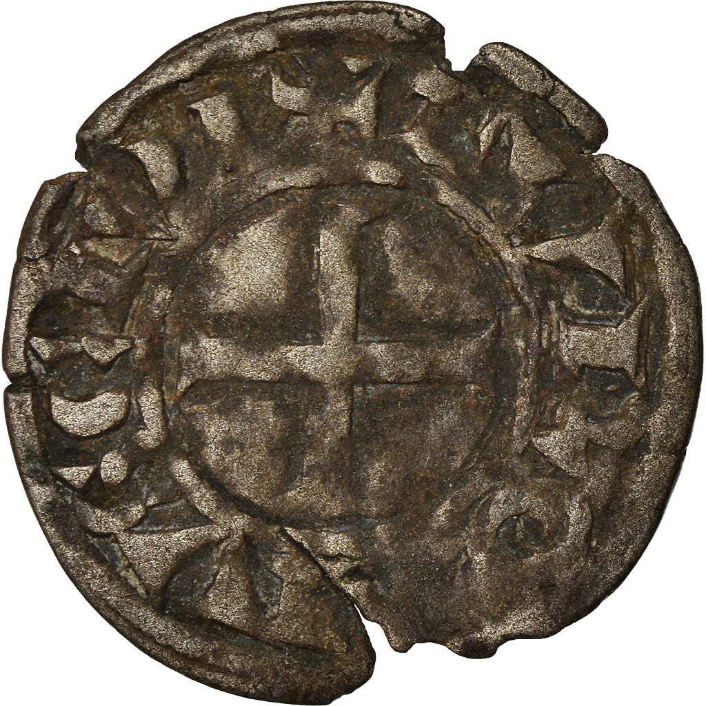 Moneda, Francia, Touraine, Denarius, Saint-Martin de Tours, BC, Plata