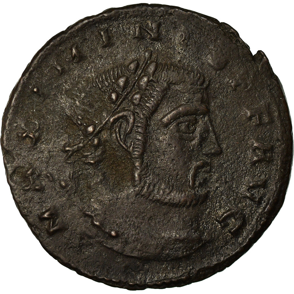 Moneta, Maximinus II, Follis, 312, Thessalonica, BB, Rame