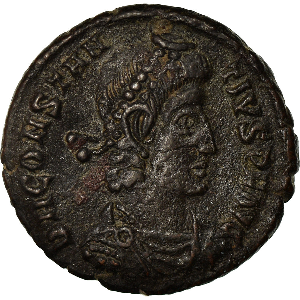 Moeda, Constance II, Nummus, Siscia, AU(50-53), Cobre