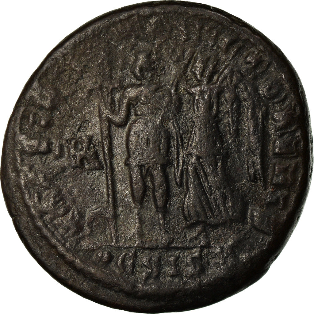Monnaie, Constance II, Maiorina, Siscia, TTB, Cuivre