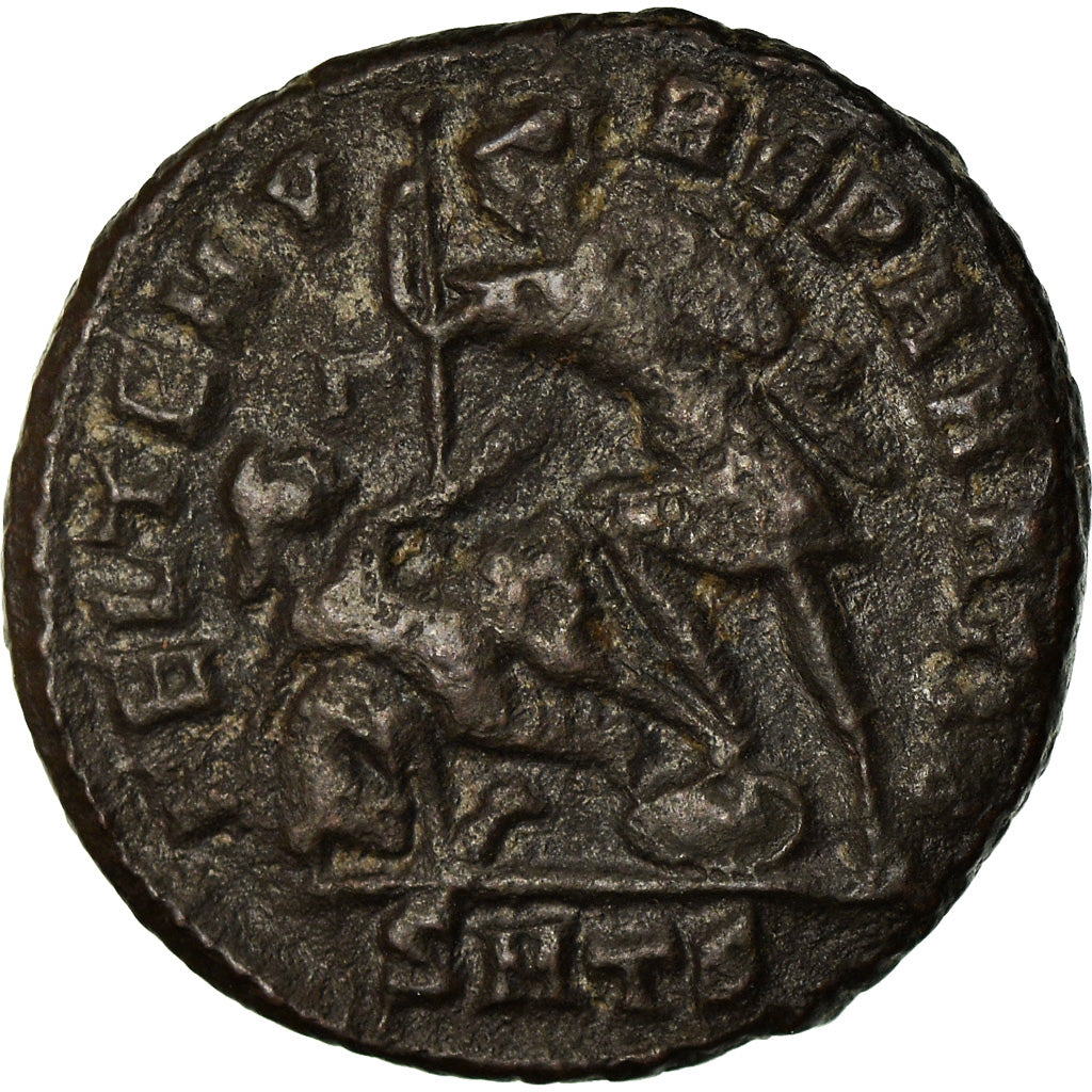 Coin, Constance II, Nummus, Thessalonica, EF(40-45), Copper