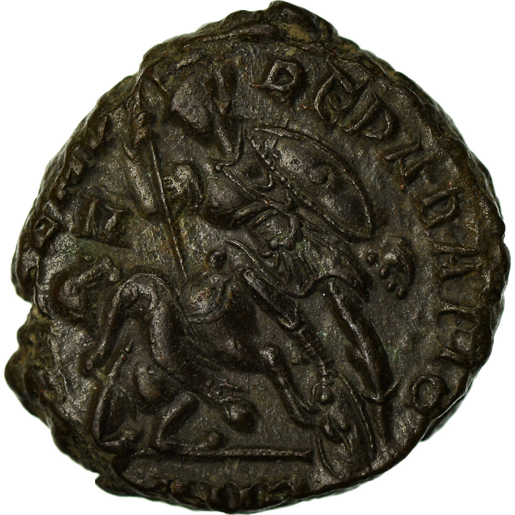 Moneta, Constance II, Nummus, Uncertain Mint, MS(63), Miedź
