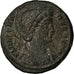 Moneta, Helena, Nummus, 327-328, Trier, EF(40-45), Miedź