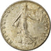 Moeda, França, Semeuse, 50 Centimes, 1919, Paris, AU(55-58), Prata, KM:854