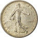Coin, France, Semeuse, Franc, 1919, Paris, AU(55-58), Silver, KM:844.1