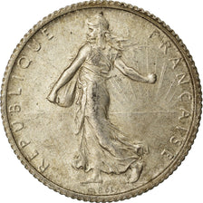Monnaie, France, Semeuse, Franc, 1920, Paris, SUP, Argent, Gadoury:467, KM:844.1