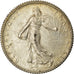 Coin, France, Semeuse, Franc, 1920, Paris, AU(55-58), Silver, KM:844.1