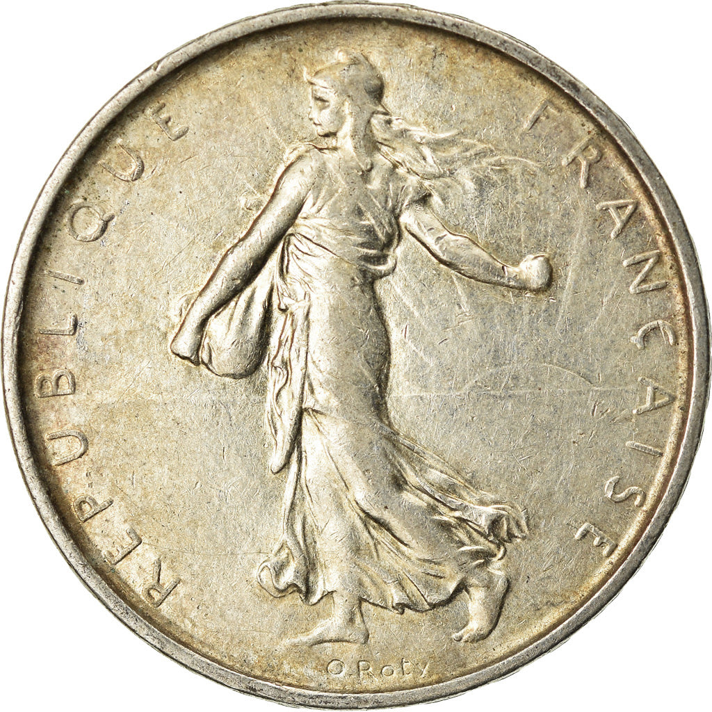Coin, France, Semeuse, 5 Francs, 1963, Paris, AU(50-53), Silver, KM:926