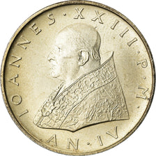 Coin, VATICAN CITY, John XXIII, 500 Lire, 1962, Roma, MS(60-62), Silver, KM:65.2