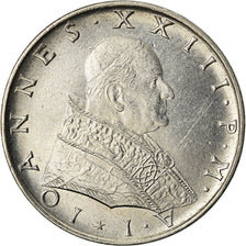 Münze, Vatikanstadt, John XXIII, 50 Lire, 1959, Roma, VZ, Stainless Steel