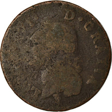 Coin, France, Louis XVI, Sol ou sou, Sol, 1790, Bordeaux, G(4-6), Copper