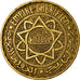 Coin, Morocco, Mohammed V, 5 Francs, 1365, Paris, EF(40-45), Aluminum-Bronze