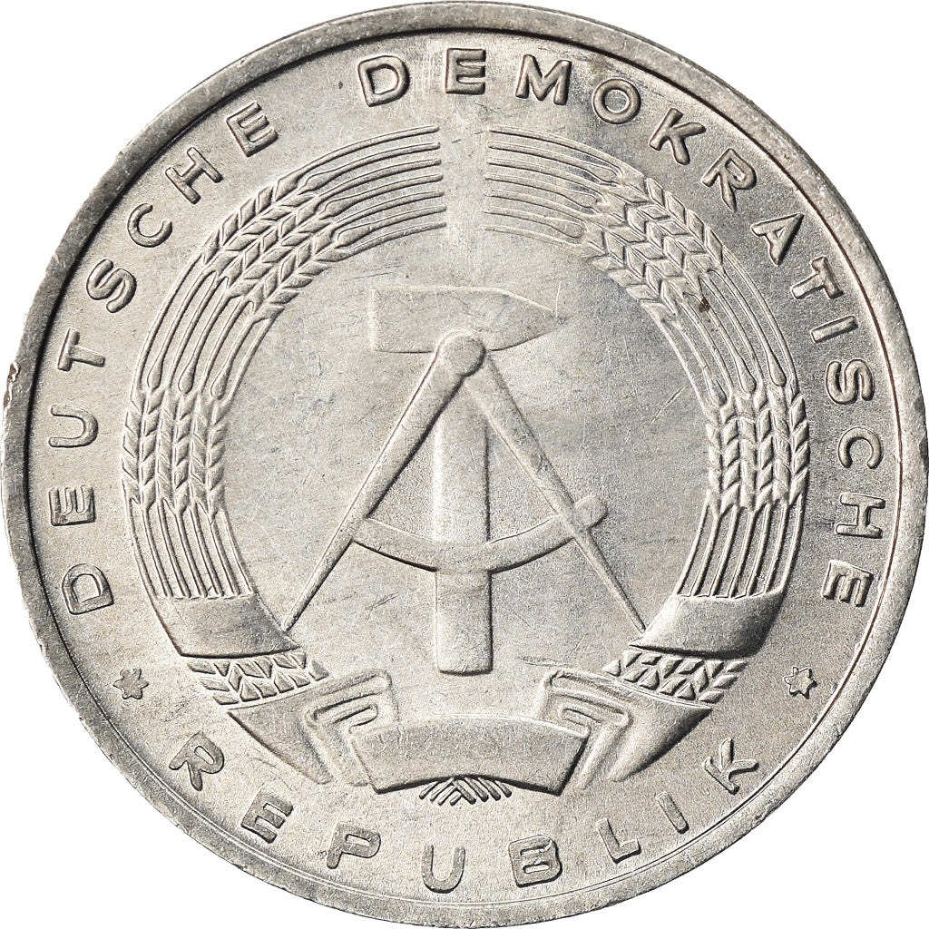 Moneta, REPUBBLICA DEMOCRATICA TEDESCA, 5 Pfennig, 1968, Berlin, SPL, Alluminio