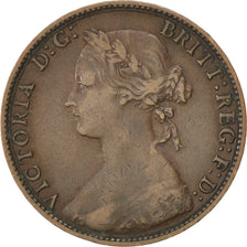 Great Britain, 1/2 Penny, 1874, KM #754, VF(30-35), Bronze, 5.56