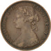 Great Britain, 1/2 Penny, 1874, KM #754, VF(30-35), Bronze, 5.56