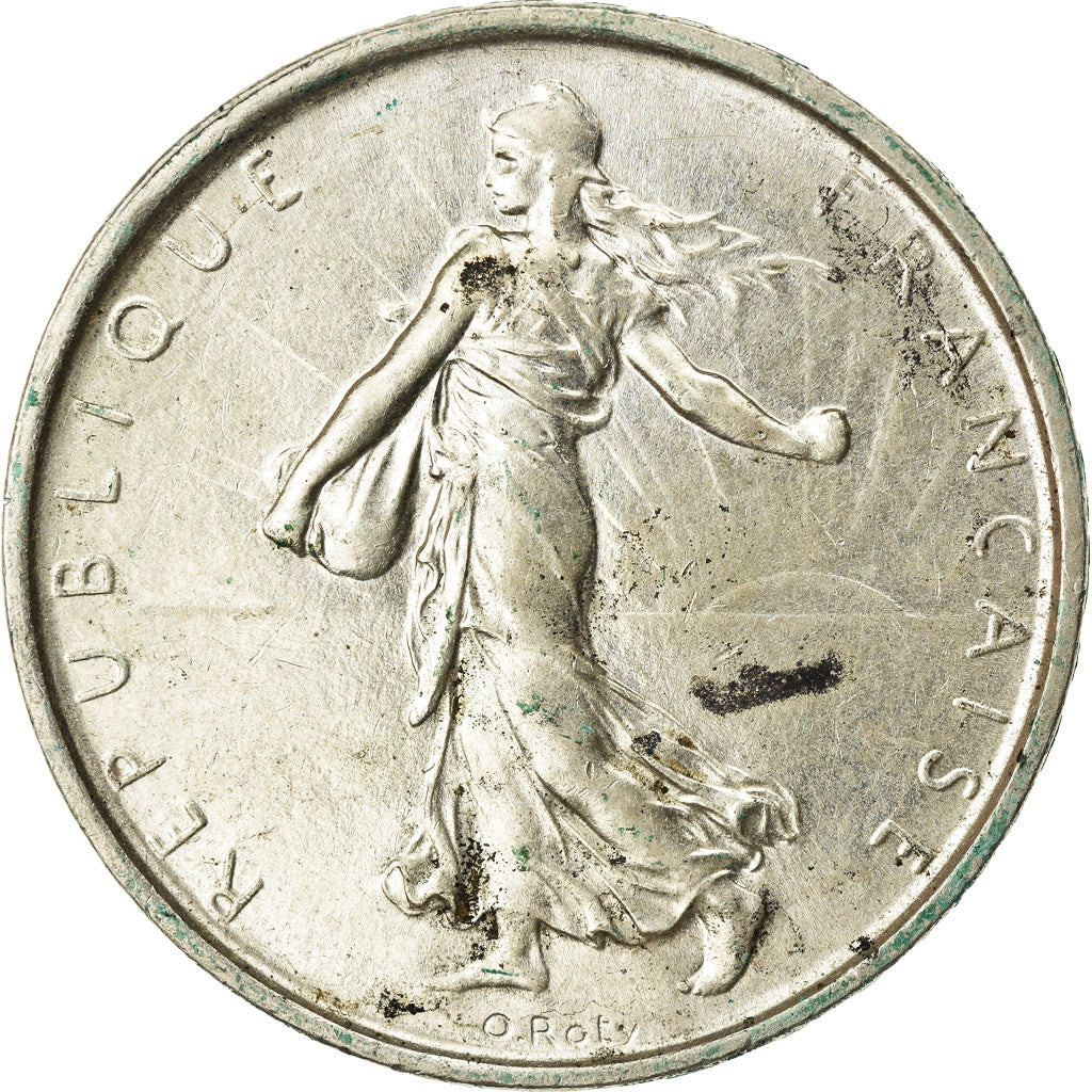 Coin, France, Semeuse, 5 Francs, 1965, Paris, AU(55-58), Silver, KM:926