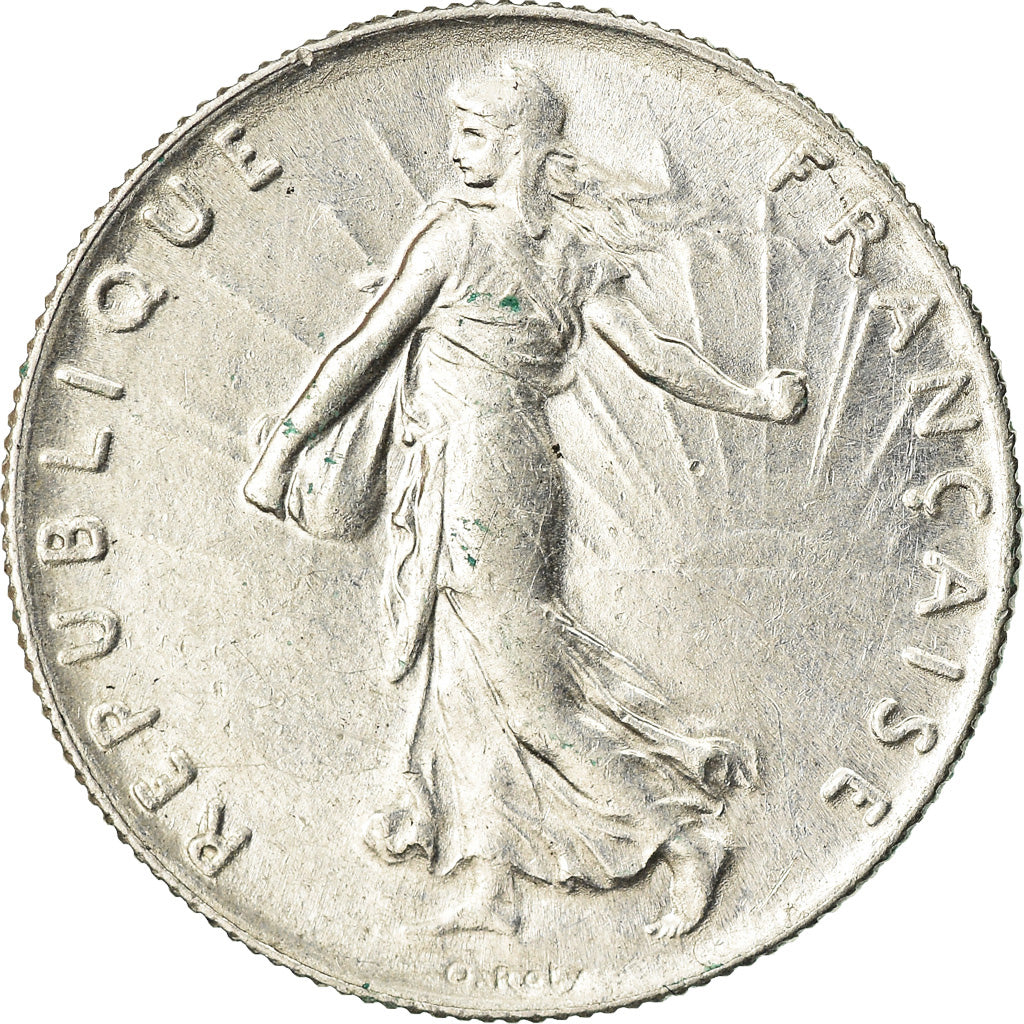 Monnaie, France, Semeuse, 50 Centimes, 1917, Paris, TTB+, Argent, Gadoury:420