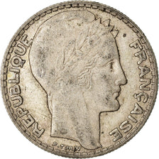 Moneta, Francia, Turin, 10 Francs, 1933, Paris, MB+, Argento, KM:878