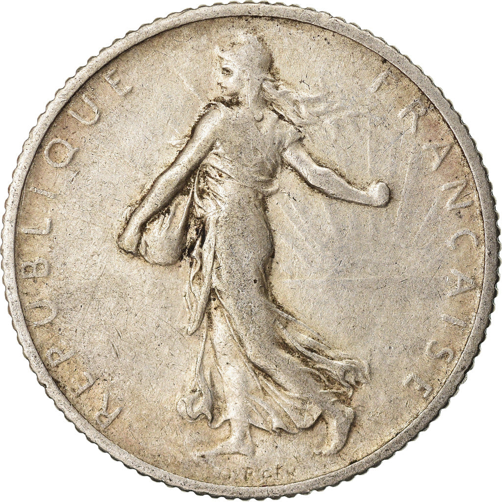 Monnaie, France, Semeuse, Franc, 1914, Paris, TTB, Argent, KM:844.1