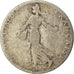 Coin, France, Semeuse, 50 Centimes, 1902, Paris, VF(20-25), Silver, KM:854