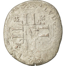 Monnaie, France, Louis XIV, Sol de 15 deniers ou quinzain, 15 Deniers, 1693