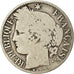 Coin, France, Cérès, Franc, 1872, Paris, VG(8-10), Silver, KM:822.1