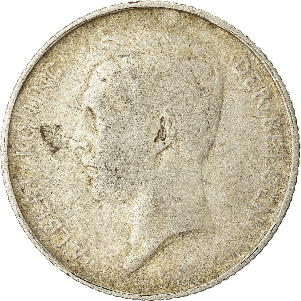 Coin, Belgium, Albert I, Franc, 1913, VF(20-25), Silver, KM:73.1
