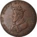 Coin, Great Britain, Lancashire, Halfpenny Token, 1791, Lancaster, VF(20-25)
