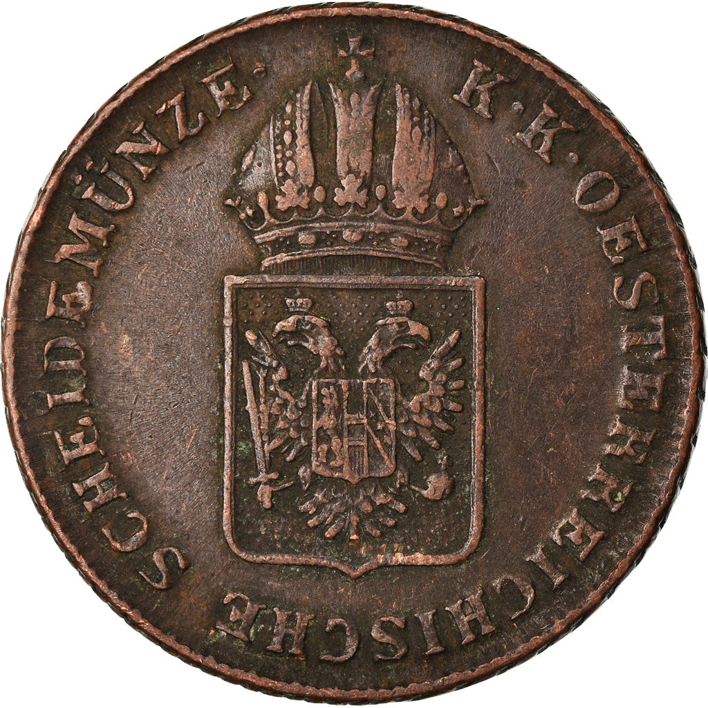 Coin, Austria, Franz II (I), Kreuzer, 1816, Vienne, EF(40-45), Copper, KM:2113