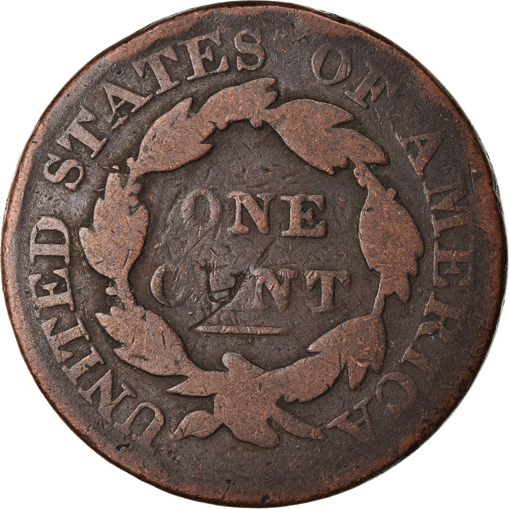 Moneta, Stati Uniti, Coronet Cent, Cent, 1826, U.S. Mint, Philadelphia, B+