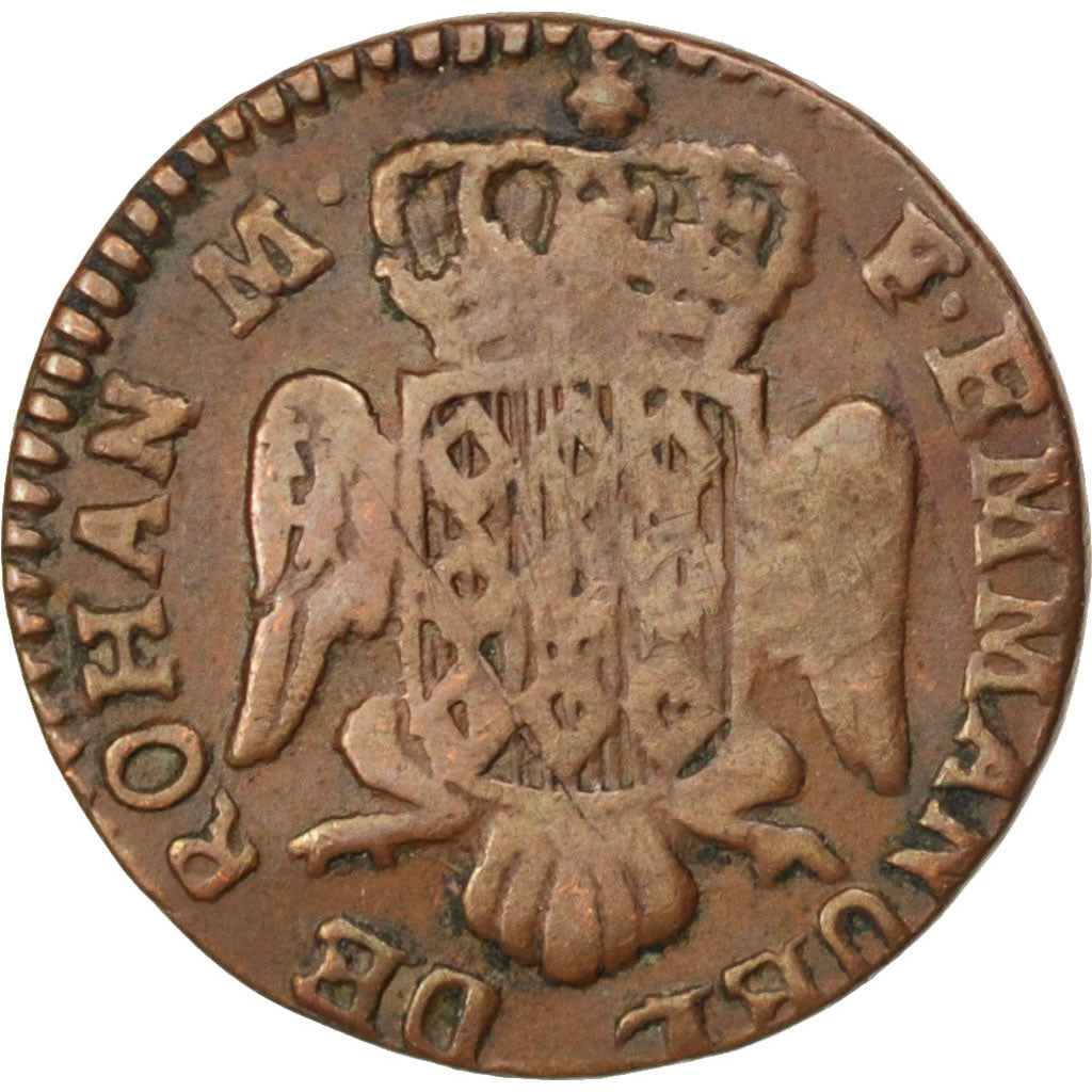 MALTA, ORDER OF, V (5) Grani, Cinquina, 1780, KM #299.1, VF(30-35), Copper, 3.45