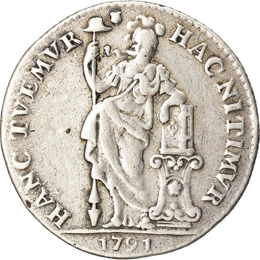 Monnaie, Pays-Bas, UTRECHT, Gulden, 1791, TB, Argent, KM:102.3