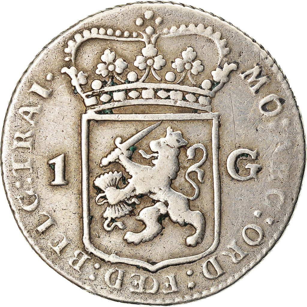 Monnaie, Pays-Bas, UTRECHT, Gulden, 1791, TB, Argent, KM:102.3