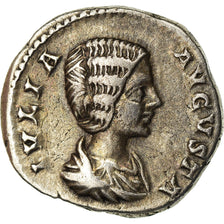 Coin, Julia Domna, Denarius, 203, Roma, AU(50-53), Silver, RIC:574