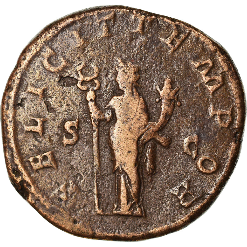 Moneda, Gordian III, Sestercio, 244, Roma, MBC, Bronce, RIC:328