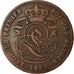 Moneda, Bélgica, Leopold I, 2 Centimes, 1849, BC+, Cobre, KM:4.2
