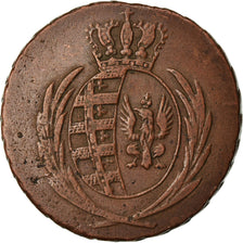 Coin, Poland, Friedrich August I, 3 Grosze, 1811, EF(40-45), Copper, KM:82