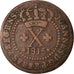 Moneta, Brasile, Joao, 10 Reis, 1815, Bahia, MB+, Rame, KM:232.2