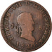 Coin, Spain, Ferdinand VII, 8 Maravedis, 1820, Jubia, VF(20-25), Copper, KM:491