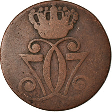 Moneta, Danimarca, Christian VII, Skilling, 1771, Copenhagen, B, Rame, KM:616.1