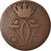 Moneta, Danimarca, Christian VII, Skilling, 1771, Copenhagen, B, Rame, KM:616.1
