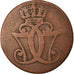 Monnaie, Danemark, Christian VII, Skilling, 1771, Copenhagen, B+, Cuivre