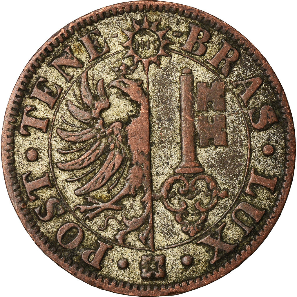 Coin, SWISS CANTONS, GENEVA, 4 Centimes, 1839, VF(30-35), Billon, KM:127