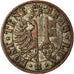 Coin, SWISS CANTONS, GENEVA, 4 Centimes, 1839, VF(30-35), Billon, KM:127