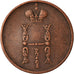 Coin, Russia, Nicholas I, Kopek, 1853, Ekaterinbourg, VF(30-35), Copper